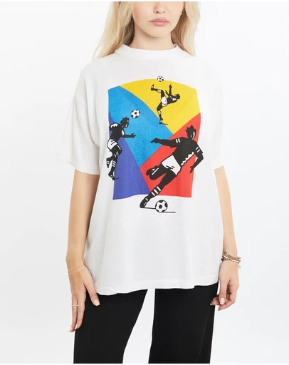 Vintage by The Real Deal - Pre Loved - Vintage Soccer Tee