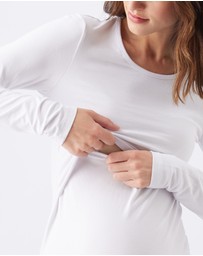 Ripe Maternity - Organic Cotton Nursing Top