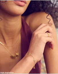 Rachel Jackson - Mini Eternal Sun Bracelet Gold