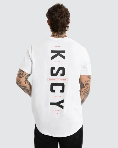 Kiss Chacey - Stamp Dual Curved Tee
