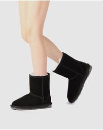 EVERAU - EverAU Ugg Short Classic Suede Cow Suede Upper UGG Boots