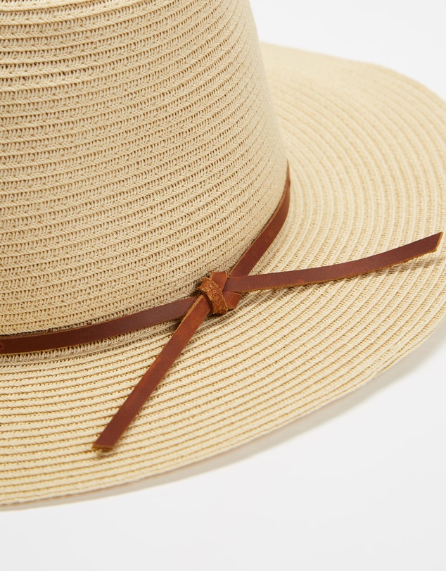 Brixton - Wesley Straw Packable Fedora