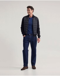 Oxford - Lorenzo Knit Sleeve Puffer Jacket