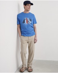 Seasalt - Seasalt Cornwall Blue Midwatch T-Shirt