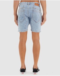 Nena & Pasadena - Viper Denim Shorts