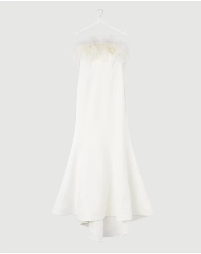 Revibe - Repaired Rebecca Vallance Grace Strapless Gown - AU 12