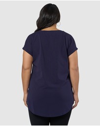 Indigo Tonic - Lauren Longline Tee