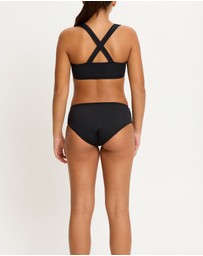 Modibodi - Teen Swimwear Period Bikini Brief Light Absorbency Black