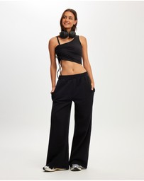 Cotton On Body Active - Fleece Wide Leg Sweatpant