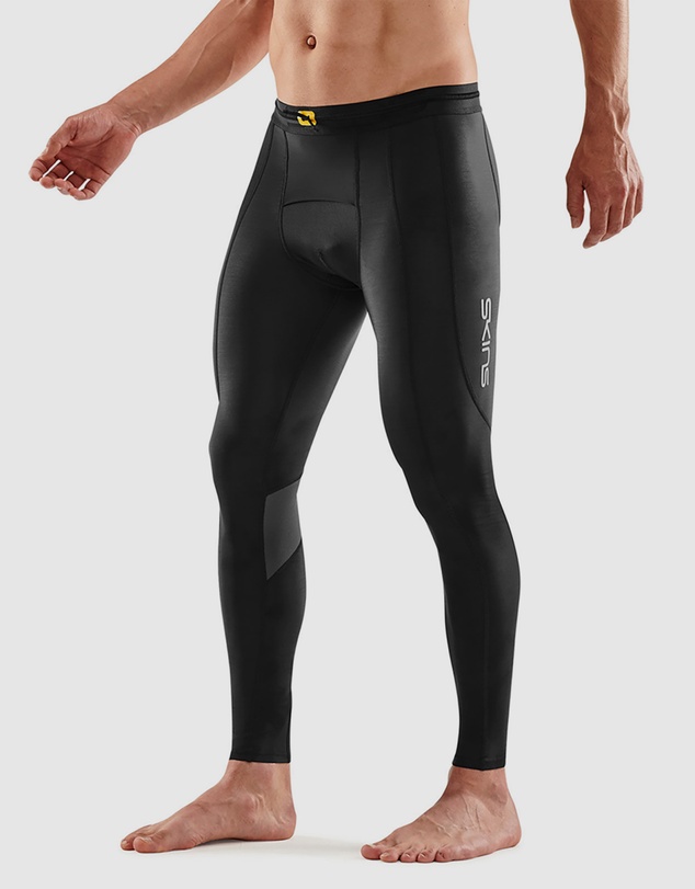 SKINS - SKINS Compression Men's Series-3 Activewear Recovery Long Tight BLK/GRAPH