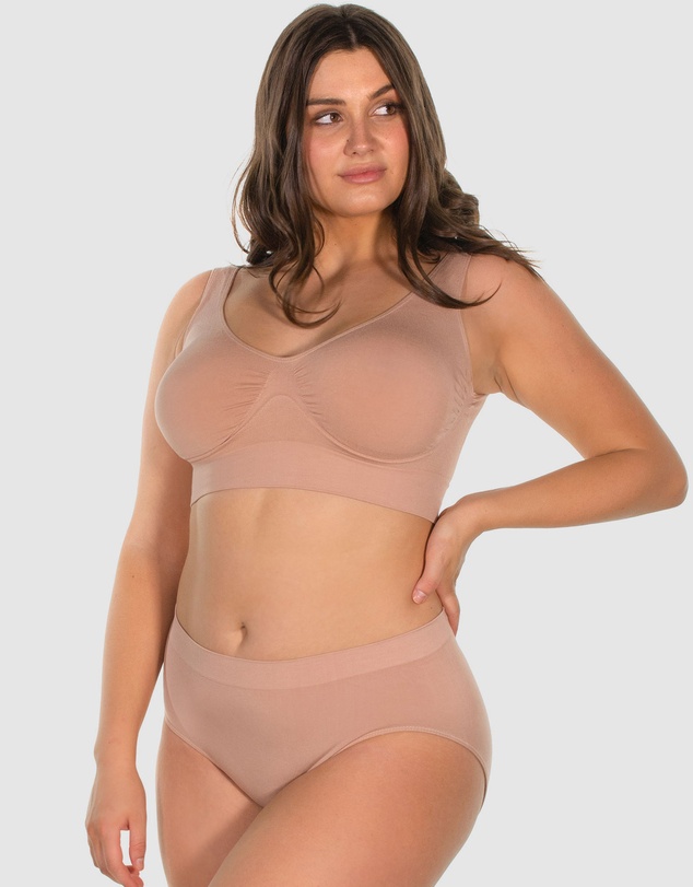 B Free Intimate Apparel - Bamboo Pull-On Sleep Bra (C-D-DD-E-F) Cup