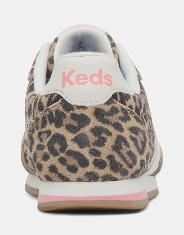 Keds - Revival Leopard Suede Tan/Brown