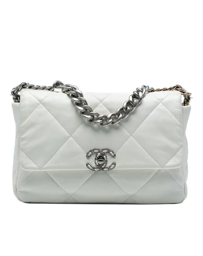 Pre-Loved by Azura Reborn - Pre-Loved Large Lambskin 19 Flap