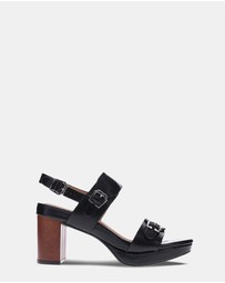 Mia Vita - Tara Heeled Sandal - Black