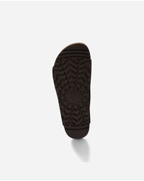 Ozwear Connection Uggs - Ugg Aussie Victoria Suede Leather Unisex Slipper