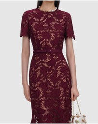 Self Portrait - Lace Midi Dress