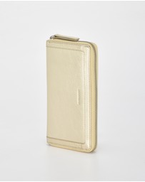 Cobb & Co - Portia RFID Protective Leather Zip Around Ladies Wallet