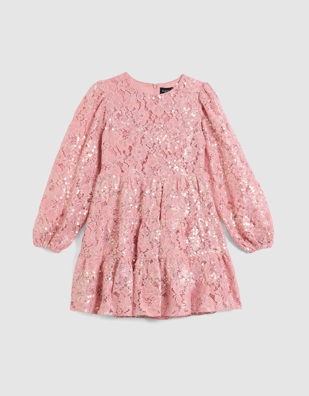 Bardot Junior - Bianca Sequin Lace Dress - Kids-Teens