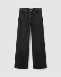 M.N.G - Danila High-Waisted Wide-Leg Jeans