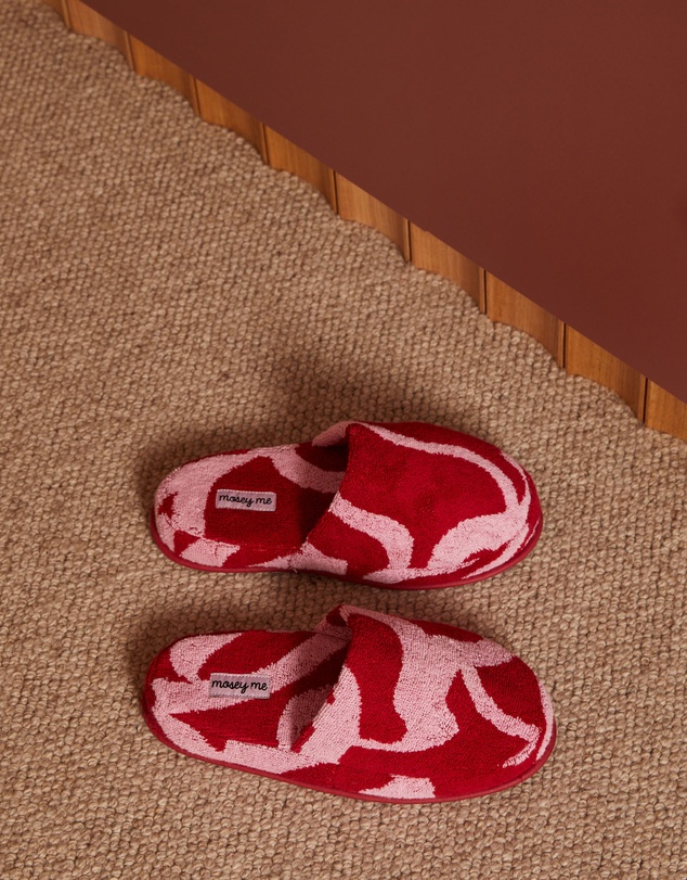 Mosey Me - Ribbon Terry Slipper