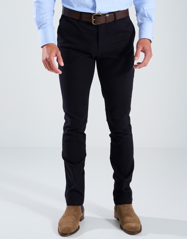 3 Wise Men - 3 Wise Men Cayden Chino Pant - Black