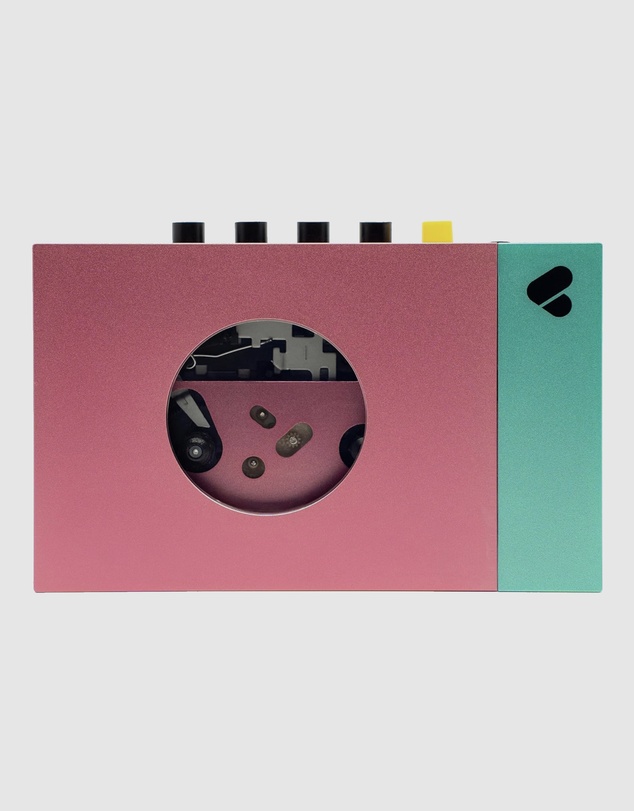 We Are Rewind - We Are Rewind Portable Cassette Player & Recorder - Edith, Pink & Green