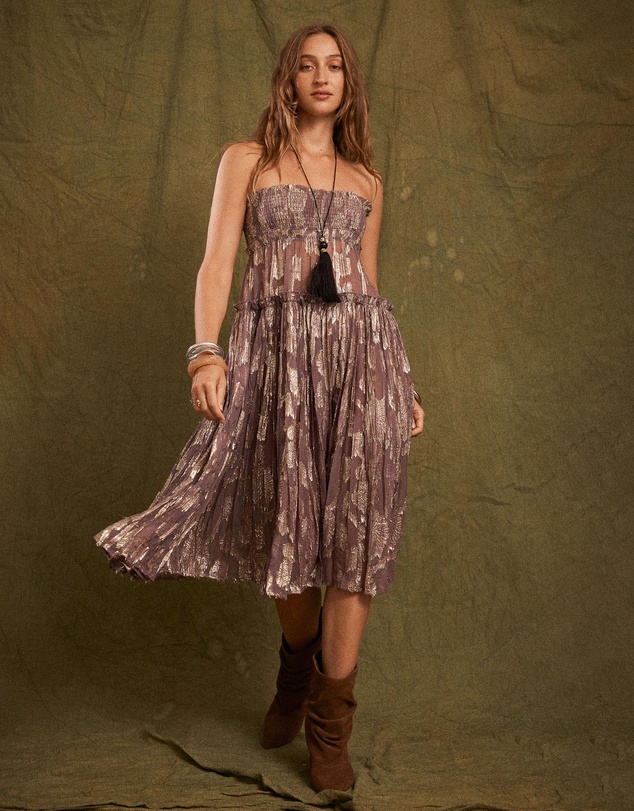 KINGA CSILLA - Collector Asa Shirred Maxi Skirt