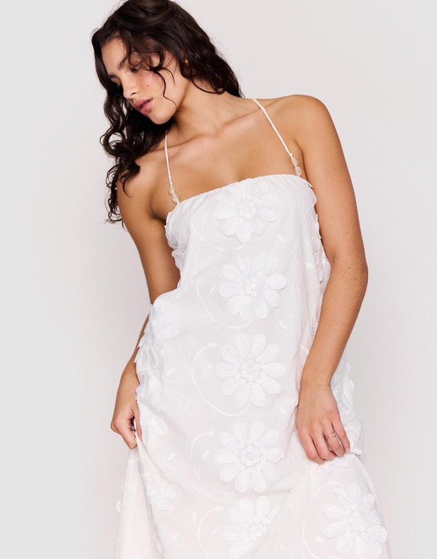 MINKPINK - Alessia Lace Back Maxi Dress