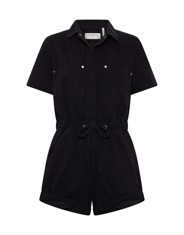 ONE TEASPOON - Billie Jumpsuit - Jett Black