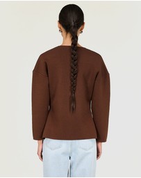 Staple the Label - Delphine Sculpted Cardigan