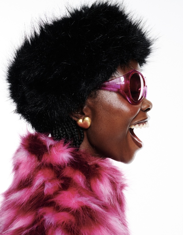 Sunday Stephens - Frosted Heart Earring