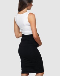 Bamboo Body - Ruched Bamboo Skirt