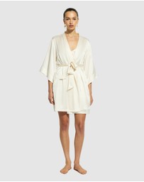 GINIA - Silk Wrap Gown