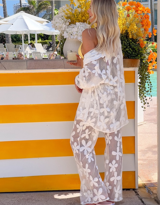 Beginning Boutique - Bronwyn White Long Sleeve Mini Dress