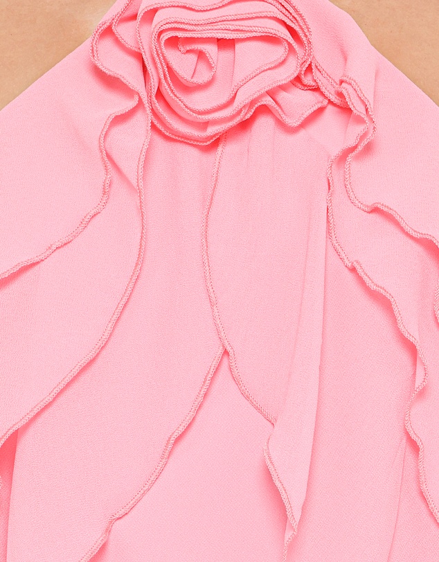 Petal & Pup - Zorina Halterneck Maxi Dress - Coral