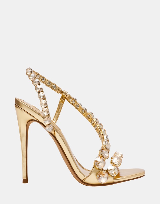 Steve Madden - Nylie Gold Metallic Heels