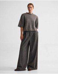 Oxford - Leeta Wool Knitted T Shirt