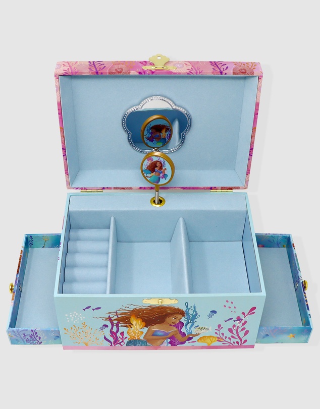 Disney The Little Mermaid by Pink Poppy - Disney The Little Mermaid Luxury Musical Jewellery Box
