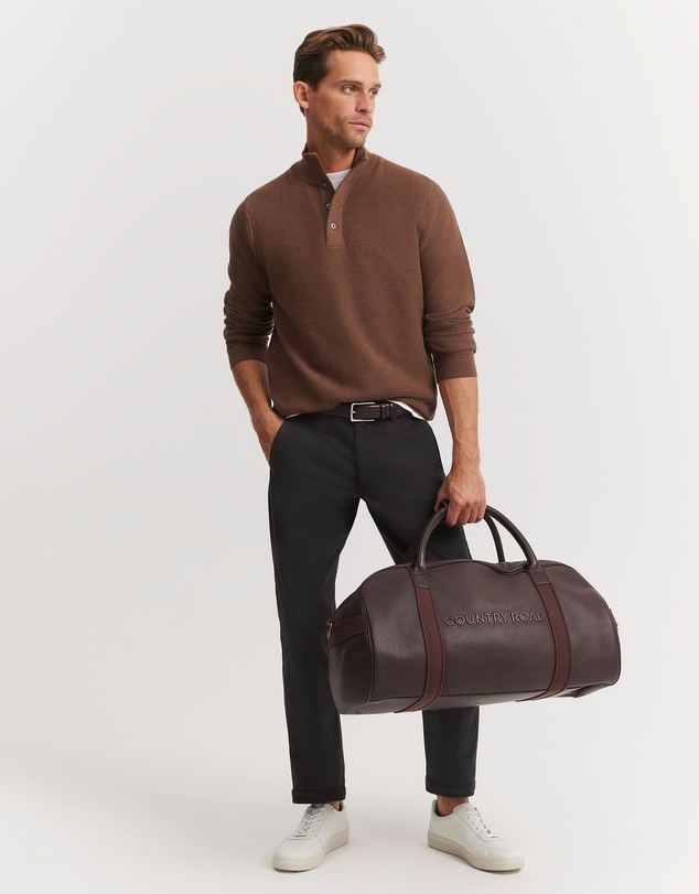 Country Road - Leather Logo Tote
