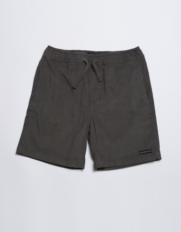 Vacancy Co - Cord Elastic Waist Stretch Short - Youth