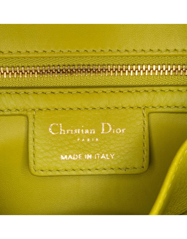 Dior - Pre-Loved Small Calfskin Cannage Caro Bag