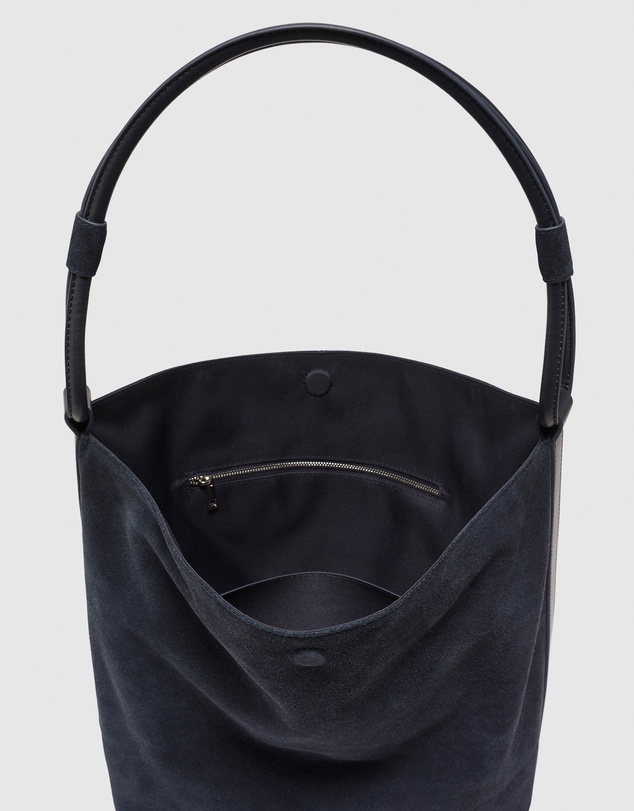 Nakedvice - The Gellar Navy Suede Bag
