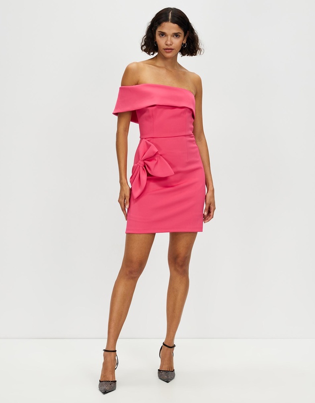 Romance by Honey and Beau - Serena Bow Mini Dress