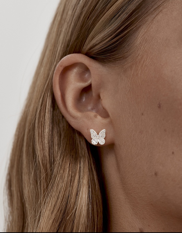 By Charlotte - I Believe, I Become Stud Earrings