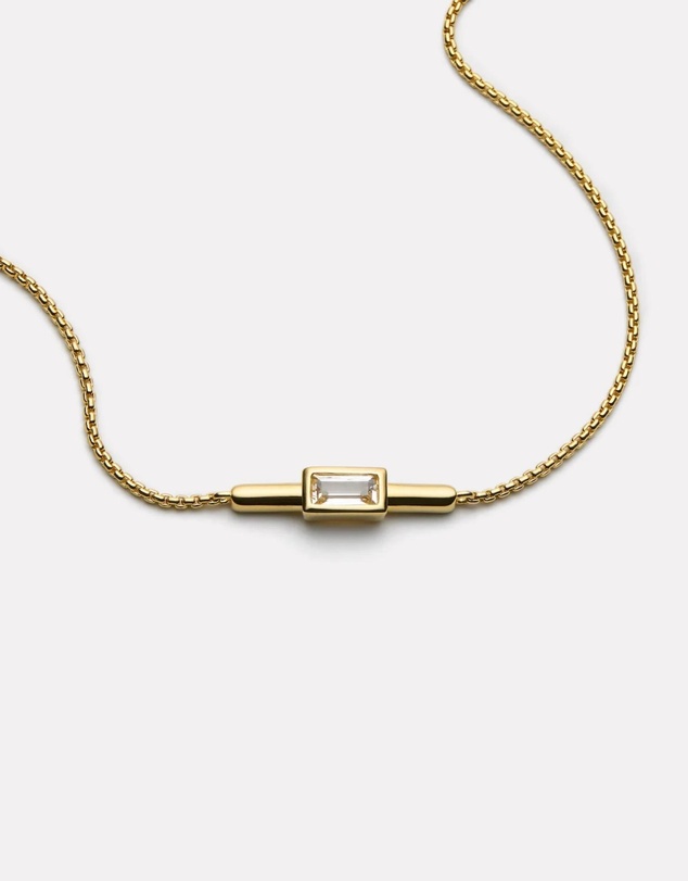 Najo - Skye Yellow Gold Cubic Zirconia Bracelet