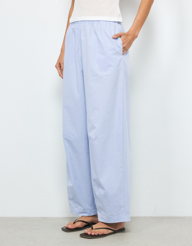 AERE - Nora Organic Cotton Barrel Leg Pants