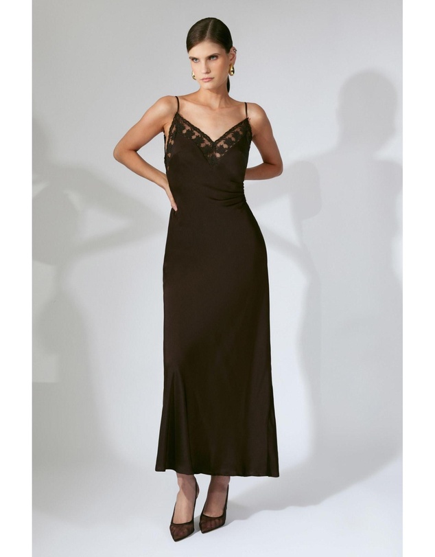 Bardot - Bonita Lace Trim Maxi Dress