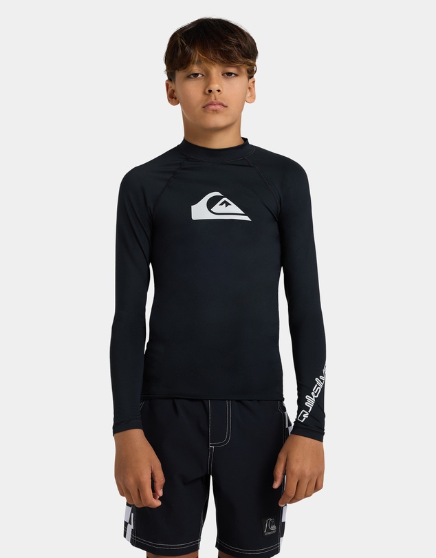 Quiksilver - Boys 8 to 16 All Time Long Sleeve Rash Vest