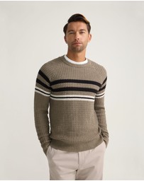 Oxford - Benji Stripe Cotton Knit