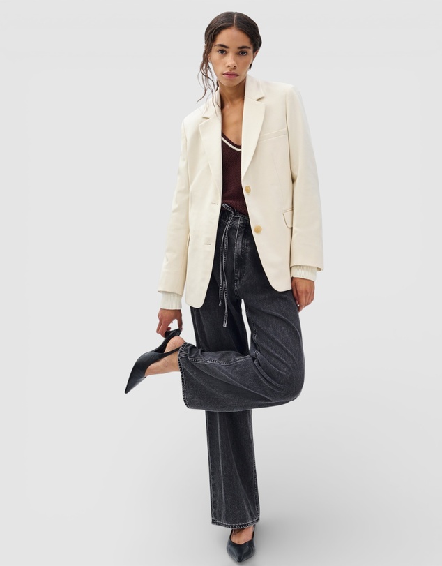 rag & bone - Feather Weight Phoebe Drawstring Wide